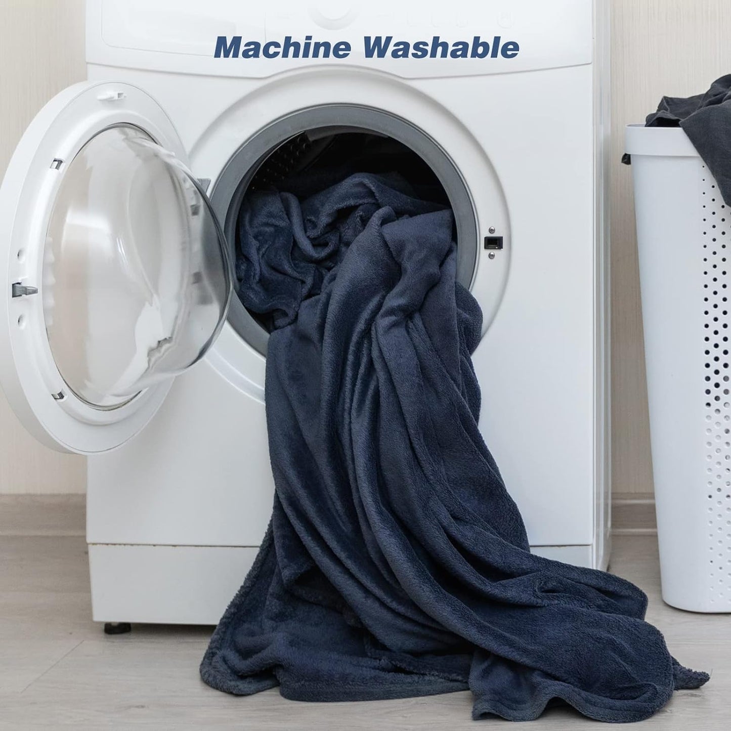 Large Electric Heated Blanket Adjustable Timer 4 Heating Levels, Twin Size 62" x 84"in Heated Throw Blanket Auto-Off Feature Machine-Washable Fabrics Full Body Comfort