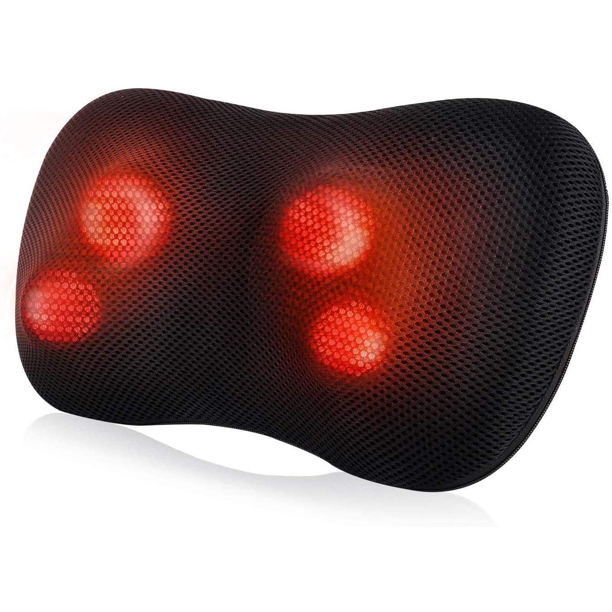 MaxKare Back Neck Massager with Heat, Shiatsu Deep-Kneading Massage for  Muscle Pain Relief Spa-Like Soothing for Home Car and Office 