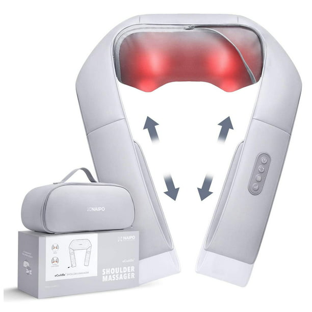 Load image into Gallery viewer, Back and Neck Massager with Adjustable Heat and Straps, Shiatsu Massagers for Neck and Back, Shoulder, Foot and Legs, Electric Massager, Best Gift for Christmas