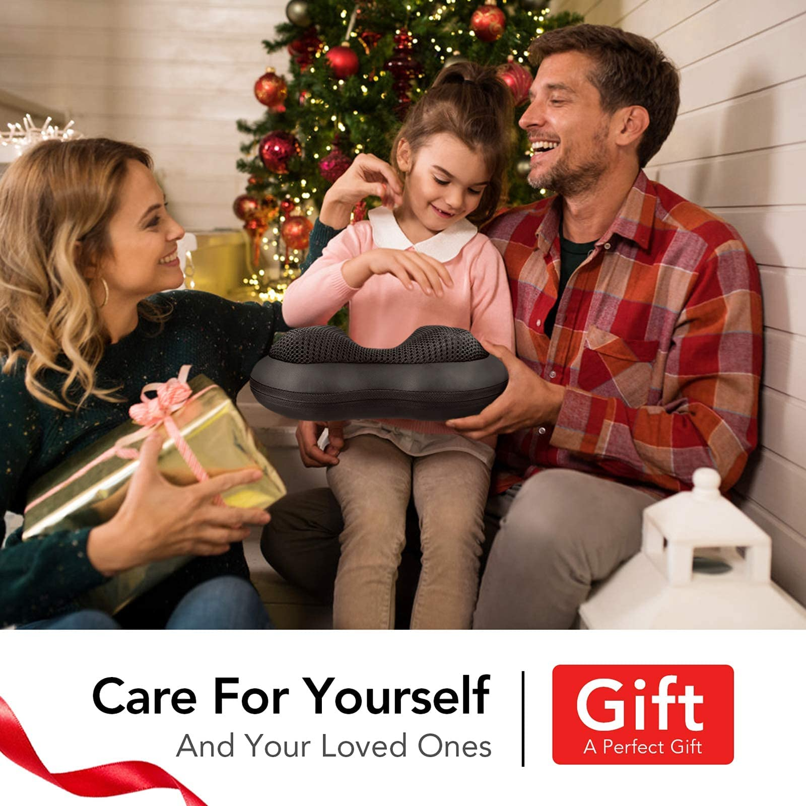 Shiatsu deep kneading clearance massage pillow