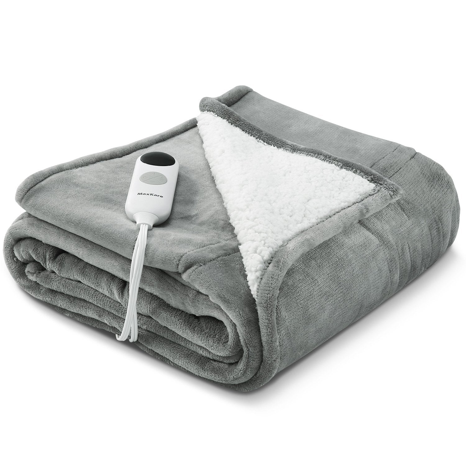 Heated Blanket Throw 180*150cm 9 Temperature Level 15-55 Degree