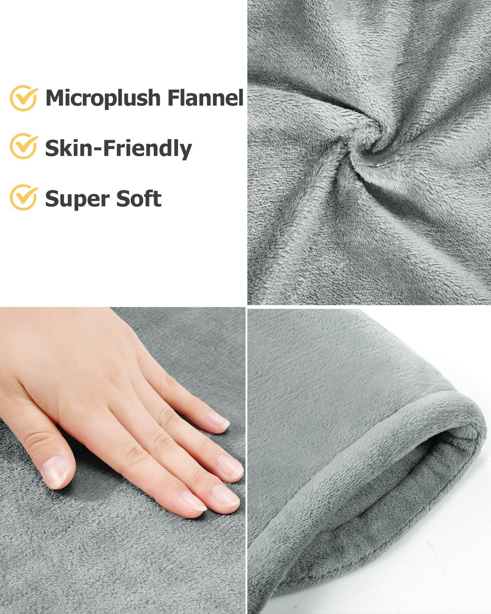 Load image into Gallery viewer, Electric Heating Pad Warm Back Wrap with 4 Levels Temperature Settings for Neck Shoulder Back, 2 Hours Auto Shut Off, Machine Washable - NAIPO