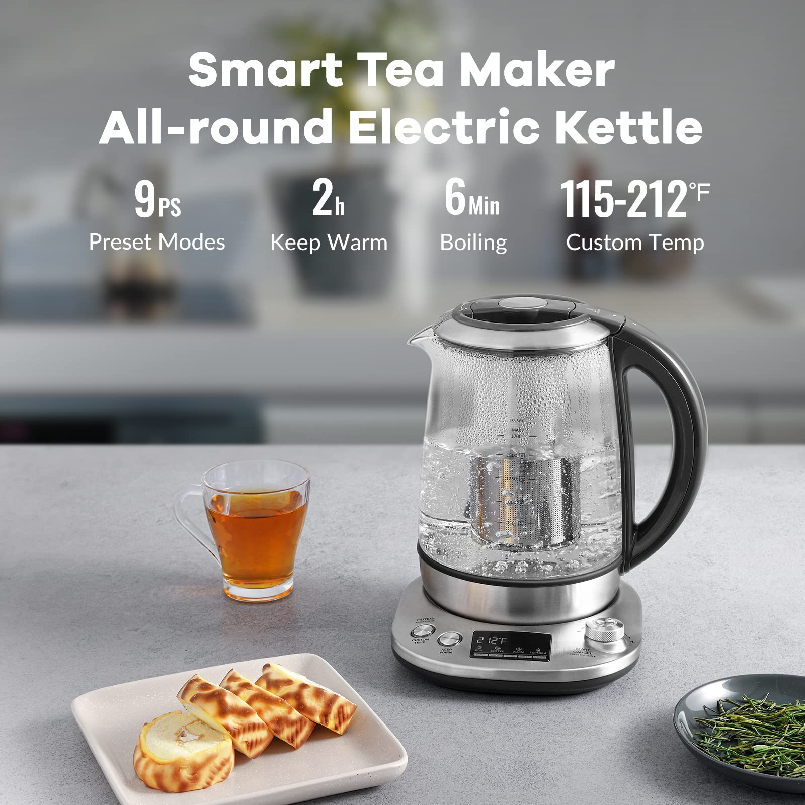 Digital Glass Kettle