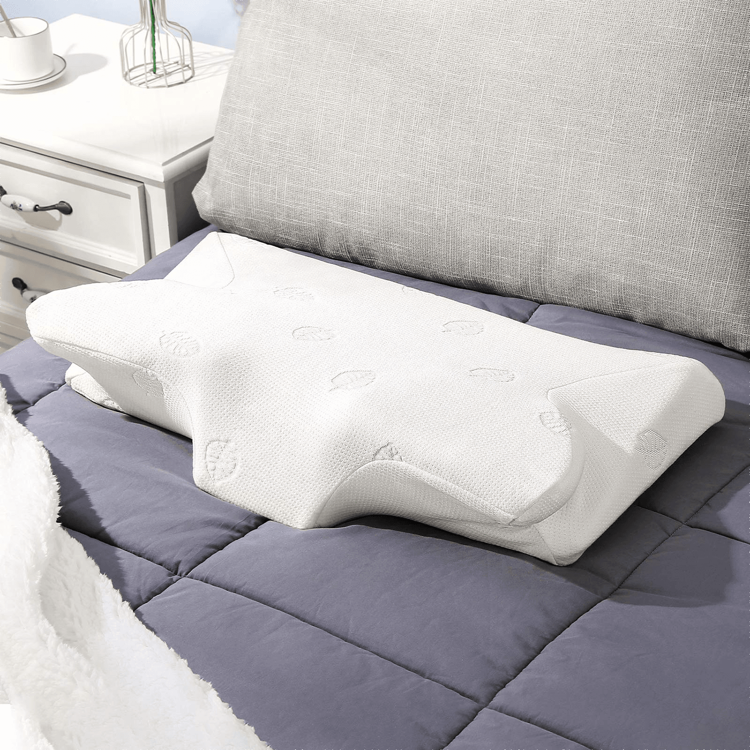 Nursal contour memory deals foam pillow