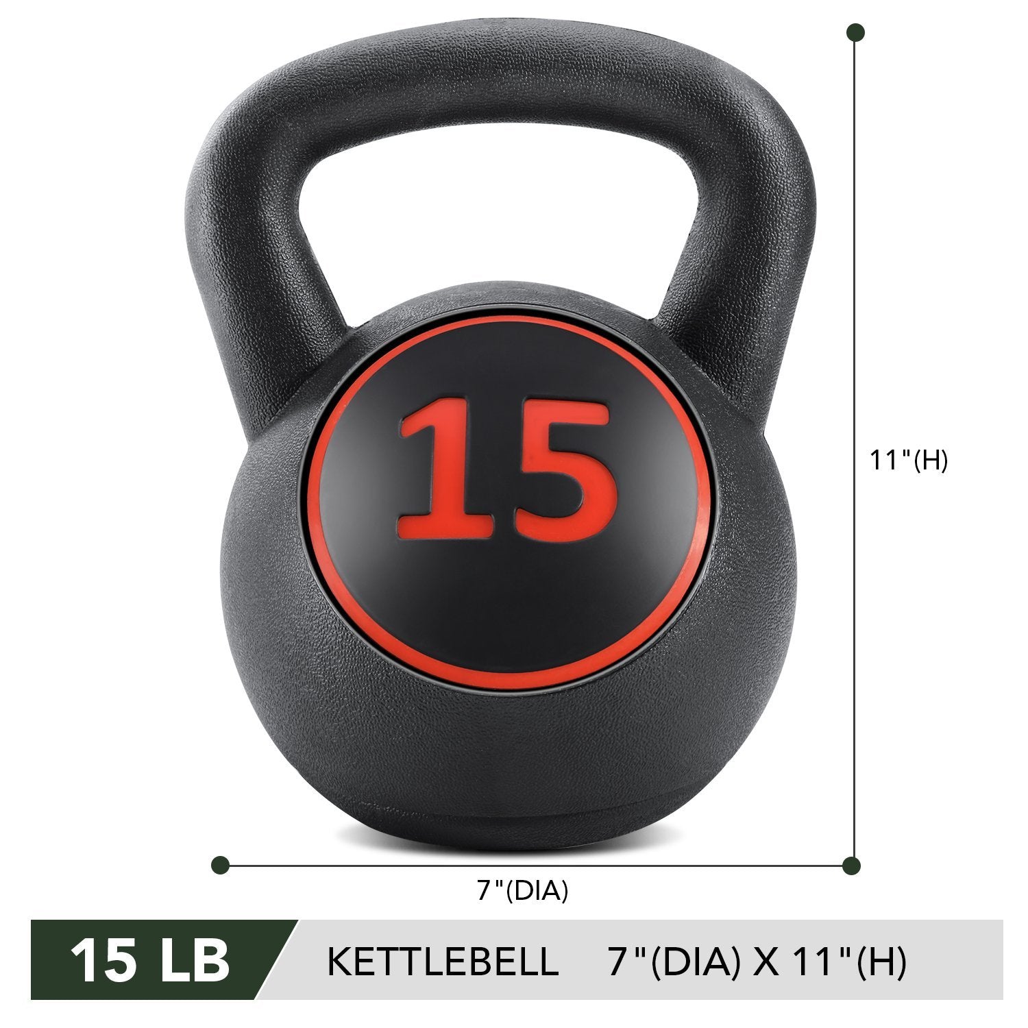 Load image into Gallery viewer, MaxKare Kettlebell Set 3-Piece Wide Handle HDPE Coated 5lb, 10lb, 15lb Weights Kettlebells with Storage Rack Exercise Fitness for Strength Training Home Gym - NAIPO