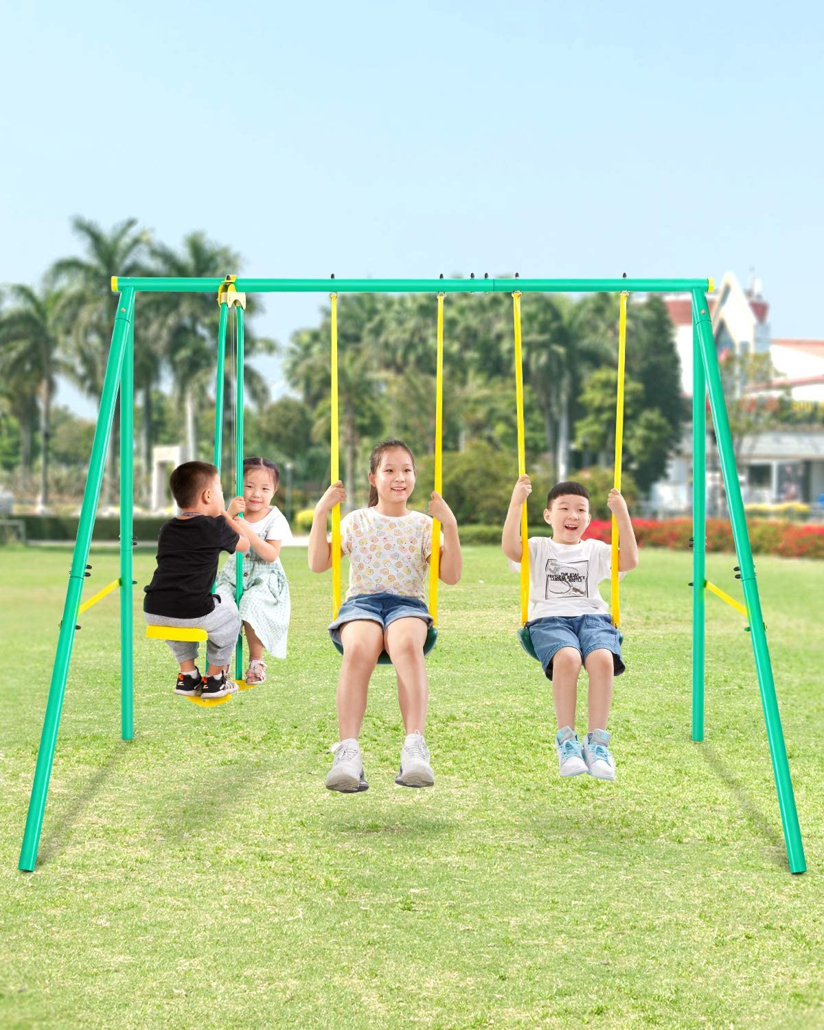 old swing set