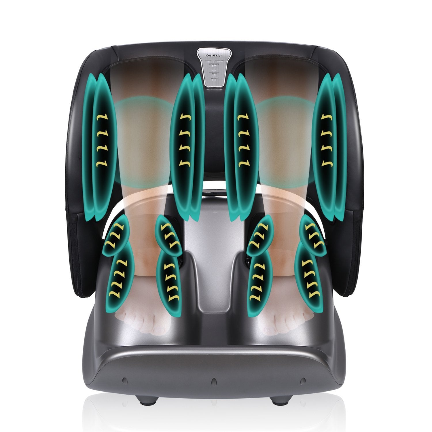 Load image into Gallery viewer, Naipo 2-in-1 Luxury Foldable Foot & Calf Massager - NAIPO