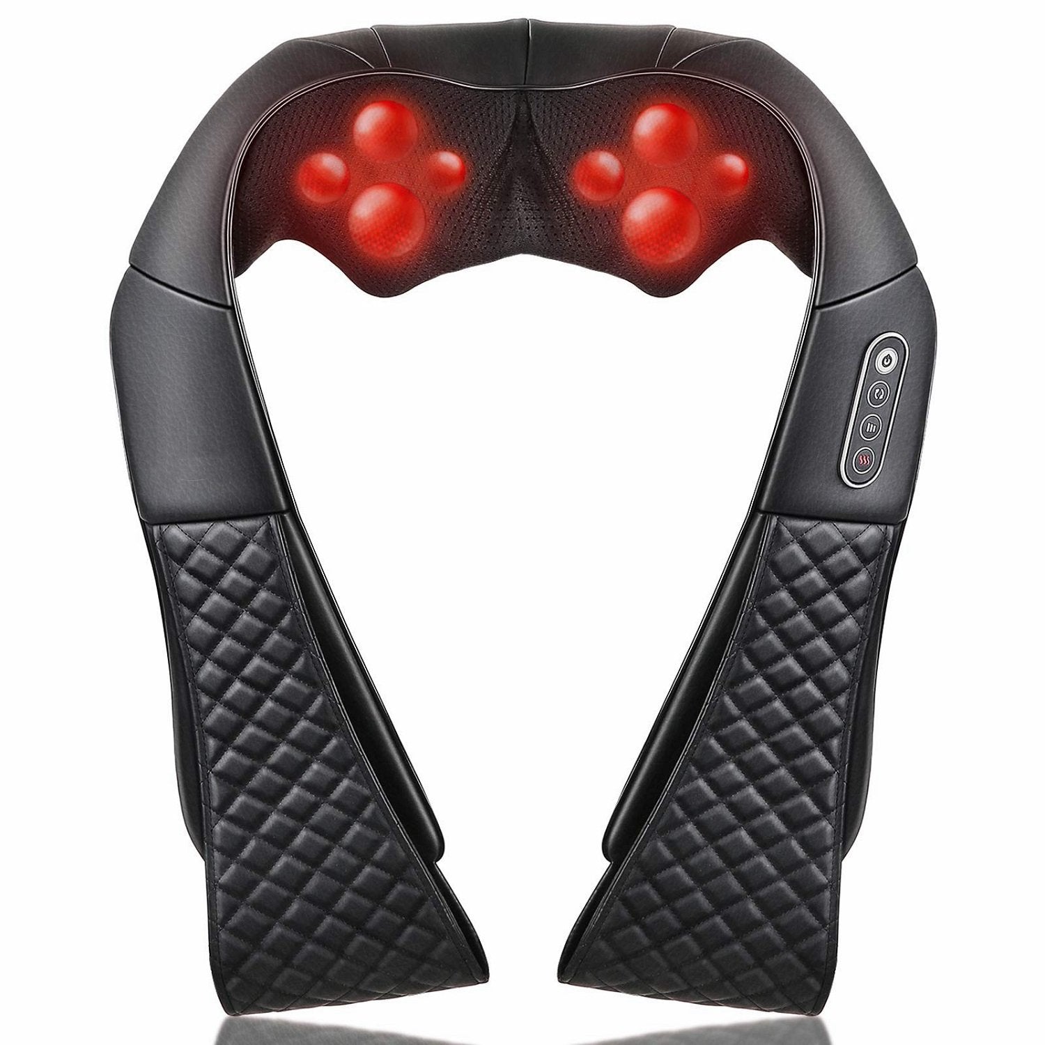 Dropship Electric Neck Massager U-Shaped Heating Shiatsu Back Shoulder  Massager Relaxation Tool US Plug 100-240V to Sell Online at a Lower Price