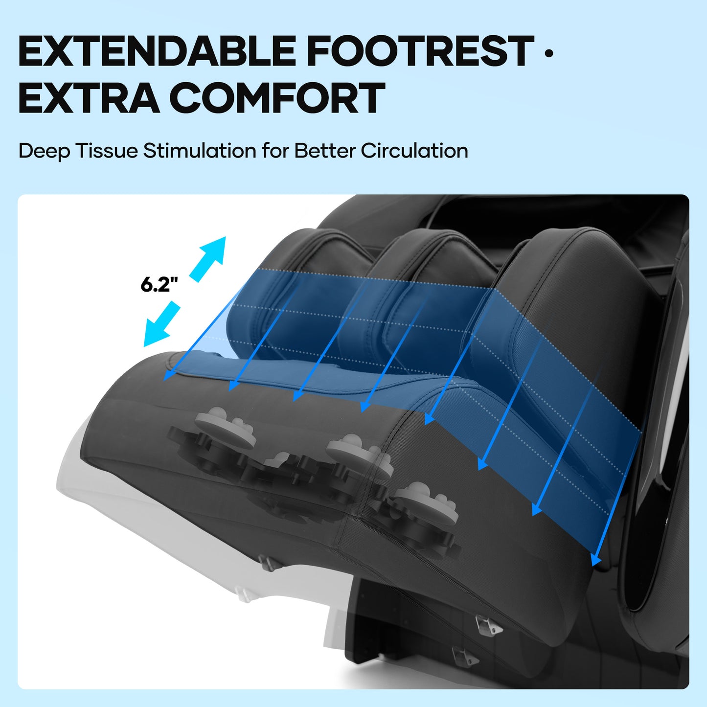 MaxKare Zero Gravity Massage Chair Full Body, SL-Track Massage Recliner with Heat, Voice Control,  Bluetooth, Foot Roller, Black