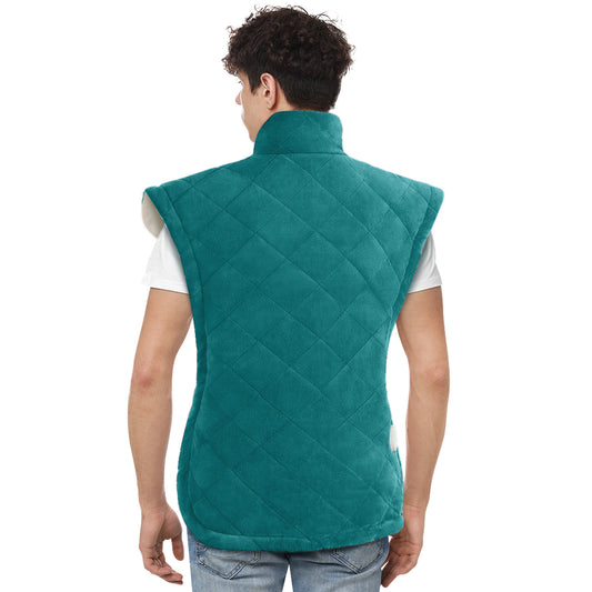 MaxKare 24"x40" Extra Large Heating Pad with 4 Heat Settings & Auto Shut-off, Eletric Heating Pad, Green & White