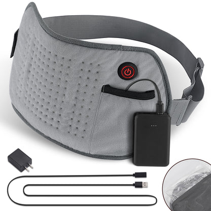 MaxKare Portable Heating Pad for Hot and Cold Use with USB, 3 Heat Settings & Auto Power Off, Full Body Stress Relief, Home & Car Use