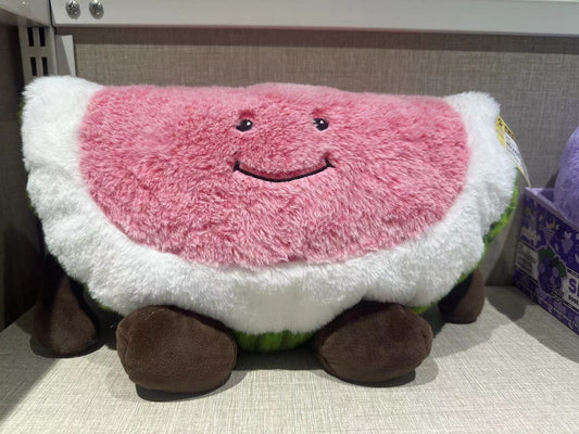 MaxKare Microwavable Heating Pad Heatable Stuffed Animal for Anxiety and Ache Relief, Bedtime, Cuddle & Companion, for Kids & Adults, Gifts for Women & Girls, Watermelon