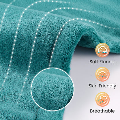 MaxKare Large 24x33inch Heating Pad for Shoulder and Neck , with 5 Heat Settings and 2 Hour Auto shut off, Green