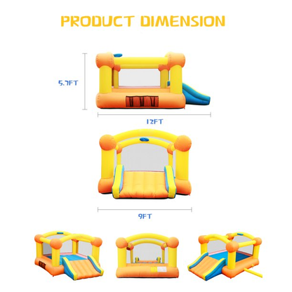 MaxKare Kids Bounce House, Inflatable Blow up Slide with Air Blower, Jumping Houses for Kids