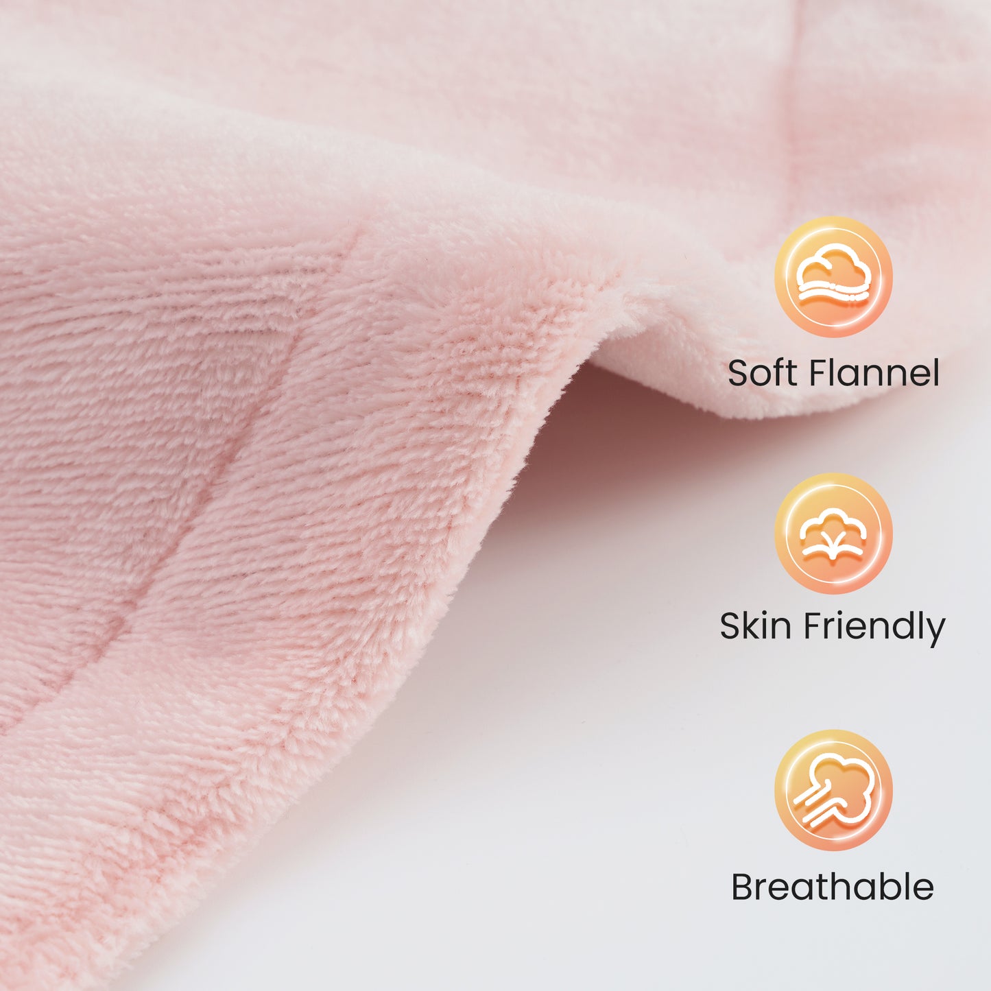 MaxKare Ultra Soft Heating Pad with 4 Heat Settings & Auto Shut-off for Full Body Stress Relief, 24"x33" - Pink