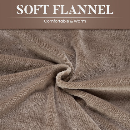 MaxKare Queen Electric Heated Blanket, 10 Heating Levels, 10H Timers, Dual Control, Machine Washable, ETL/FCC Certified, Linen