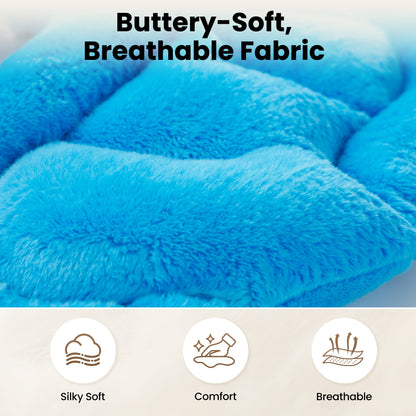MaxKare Microwavable Heating Pad,Weighted Heating Pad,Neck & Hot Neck Wrap,Blue