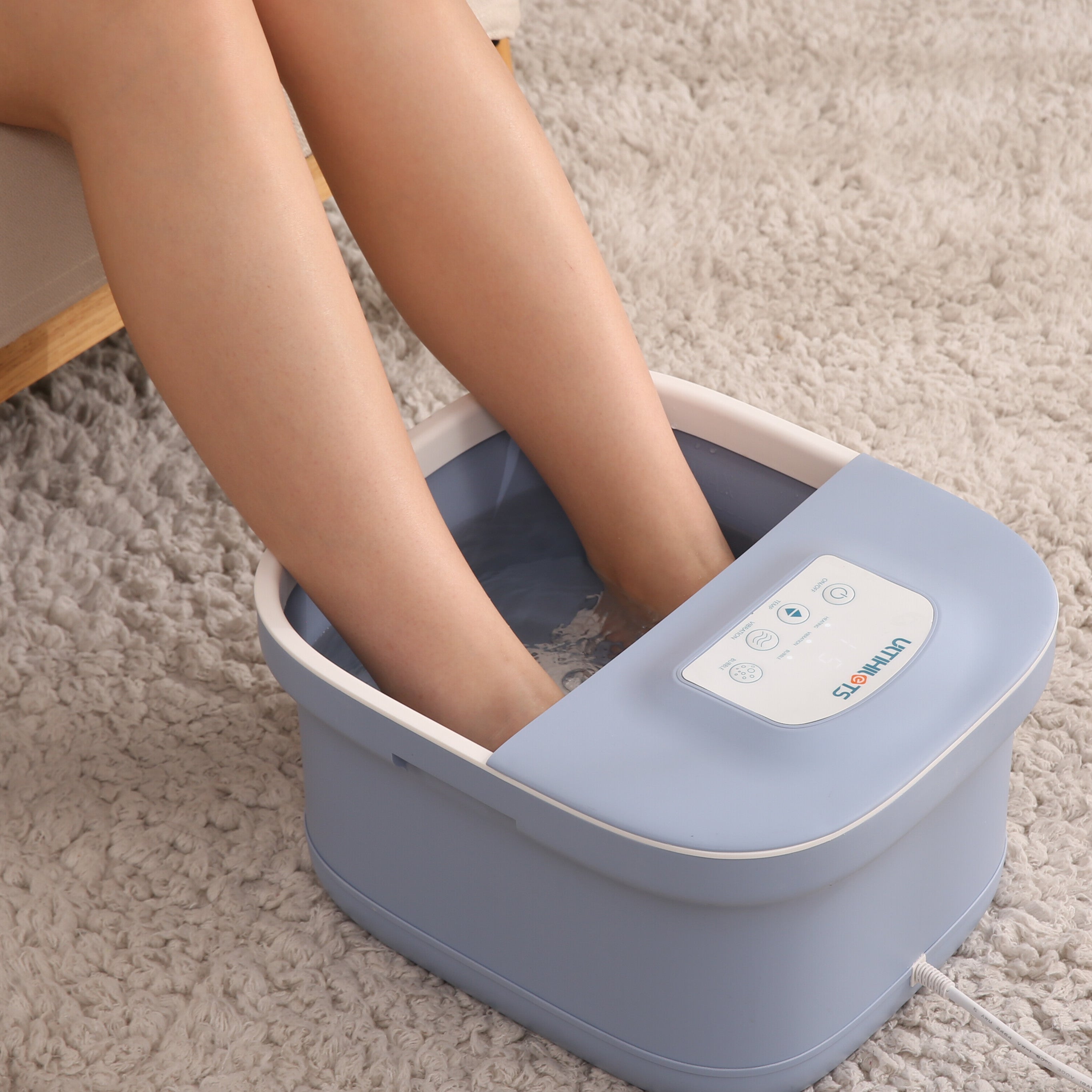 Load image into Gallery viewer, Foot Spa Bath Massager with Heat, Bubble and Vibration, 95-118℉ Adjustable Temperature Fast Heating
