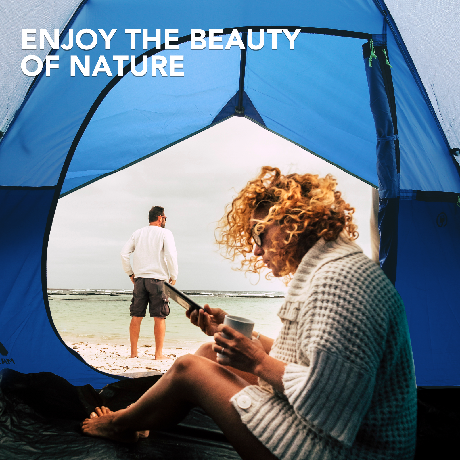 Load image into Gallery viewer, Maxkare 4 person Camping Tent

