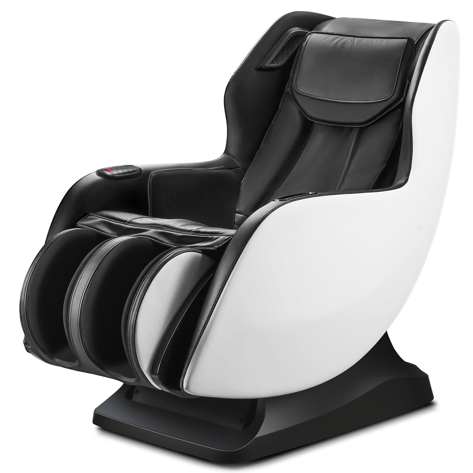 Load image into Gallery viewer, Naipo Full Body Massage Chair Recliner with Built-in Heat, Zero Gravity Massage Recliner, Airbag Massage, Bluetooth Speakers, White&amp;Black
