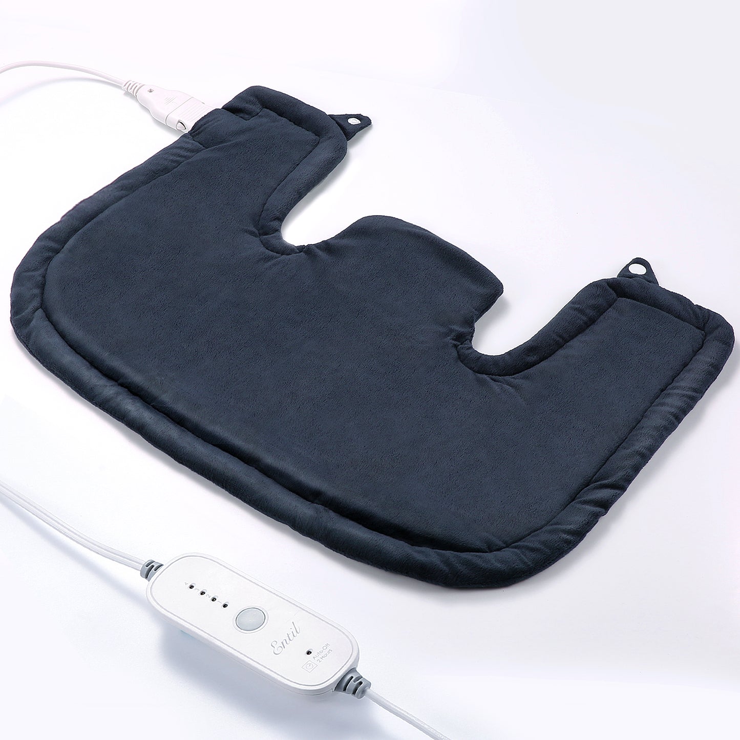 Maxkare 22x16inch Heating Pad for Back and Shoulder, Heat Wrap with Fast-Heating and 4 Heat Settings, 2 Hours Auto Shut Off Available, Dark Blue