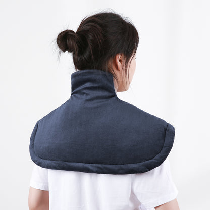 Maxkare 22x16inch Heating Pad for Back and Shoulder, Heat Wrap with Fast-Heating and 4 Heat Settings, 2 Hours Auto Shut Off Available, Dark Blue