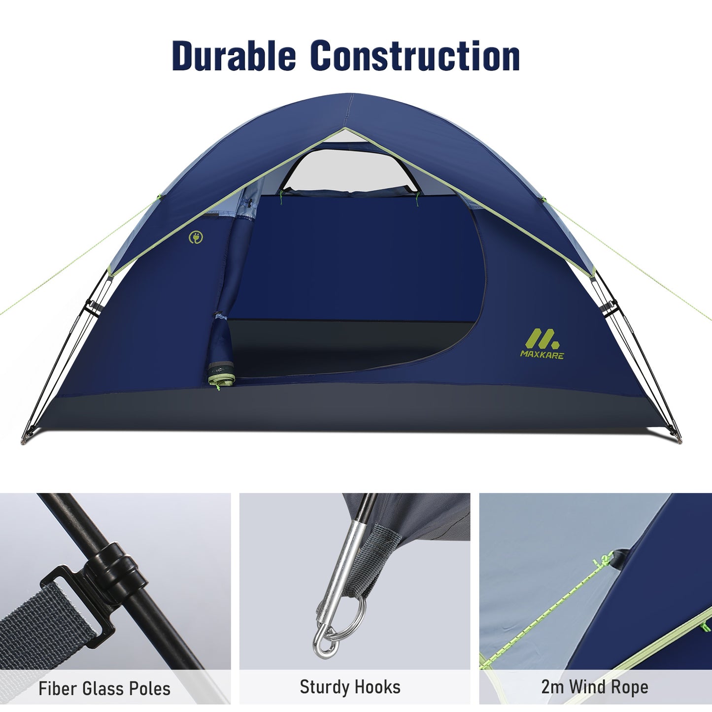 Maxkare 2 person Camping Tent
