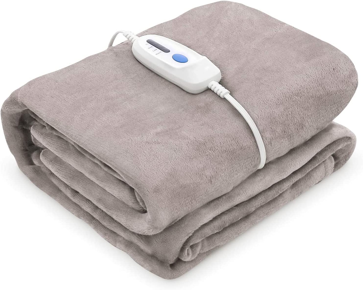 Load image into Gallery viewer, Maxkare Electric Blanket 72&quot; x 84&quot; Full Size  Flannel Heated Throw Blanket, ETL Certification Fast Heating with 4 Heating Levels &amp; 10 Hours Auto Off, Machine Washable
