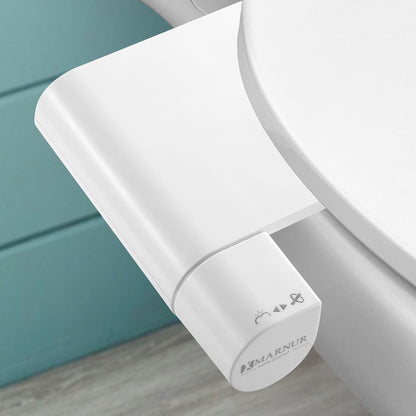Bidet Toilet Attachment Non-Electric with Fresh Water Spay for Bottom Wash, User-friendly Single Knob and Self-Cleaning Nozzle Available - NAIPO