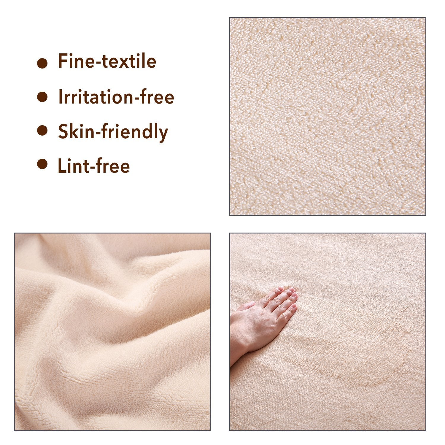 Heated Mattress Pad Underblanket Dual Controller for 2 Users Soft Flannel 10 Heating Levels & 9 Timer Settings Fast Heating,Twin - NAIPO