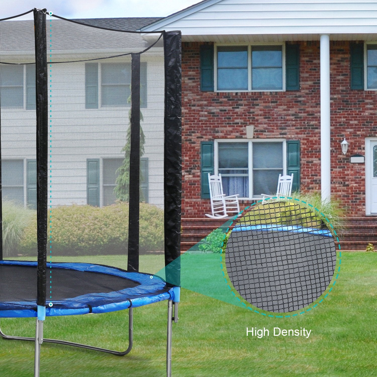 Load image into Gallery viewer, Maxkare 14 FT Trampoline for Kids Adults--Cutting-Edge Polypropylene Jumping Mat with Recreation Trampoline Ladder &amp; Enclosure Safety Net Provide Bounce Outdoor or Backyards - NAIPO
