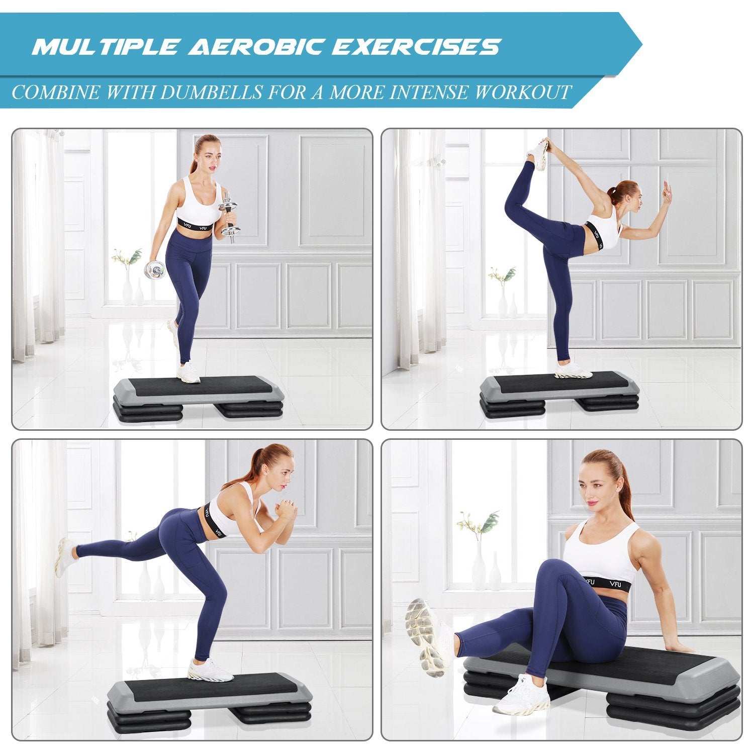 Aerobic Step Fitness Exercise Platform