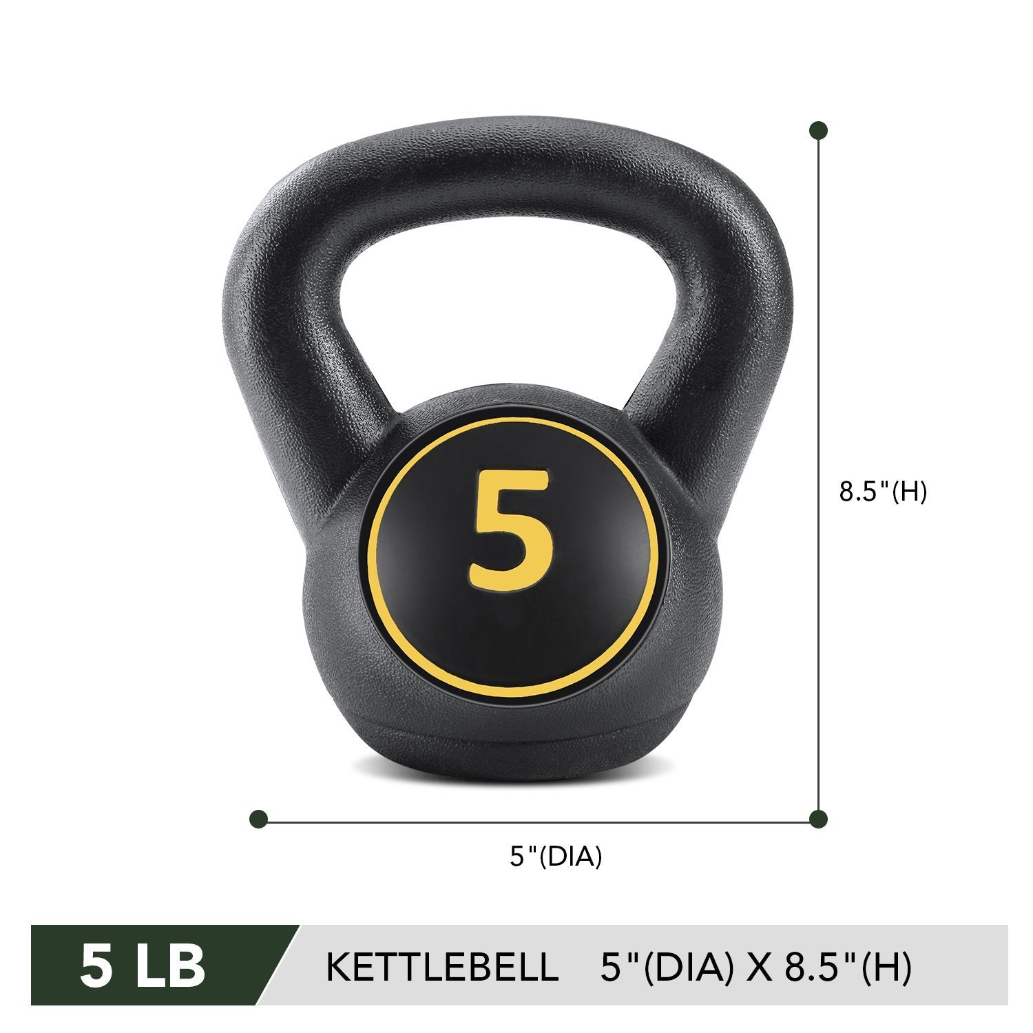Load image into Gallery viewer, MaxKare Kettlebell Set 3-Piece Wide Handle HDPE Coated 5lb, 10lb, 15lb Weights Kettlebells with Storage Rack Exercise Fitness for Strength Training Home Gym - NAIPO
