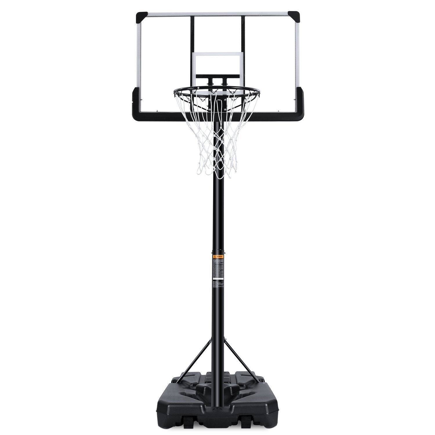 Load image into Gallery viewer, MaxKare Portable Basketball Hoop &amp; Goal Basketball System Basketball Equipment Height Adjustable 7ft Gin-10ft with 44 Inch Backboard and Wheels for Youth Kids Indoor Outdoor - NAIPO

