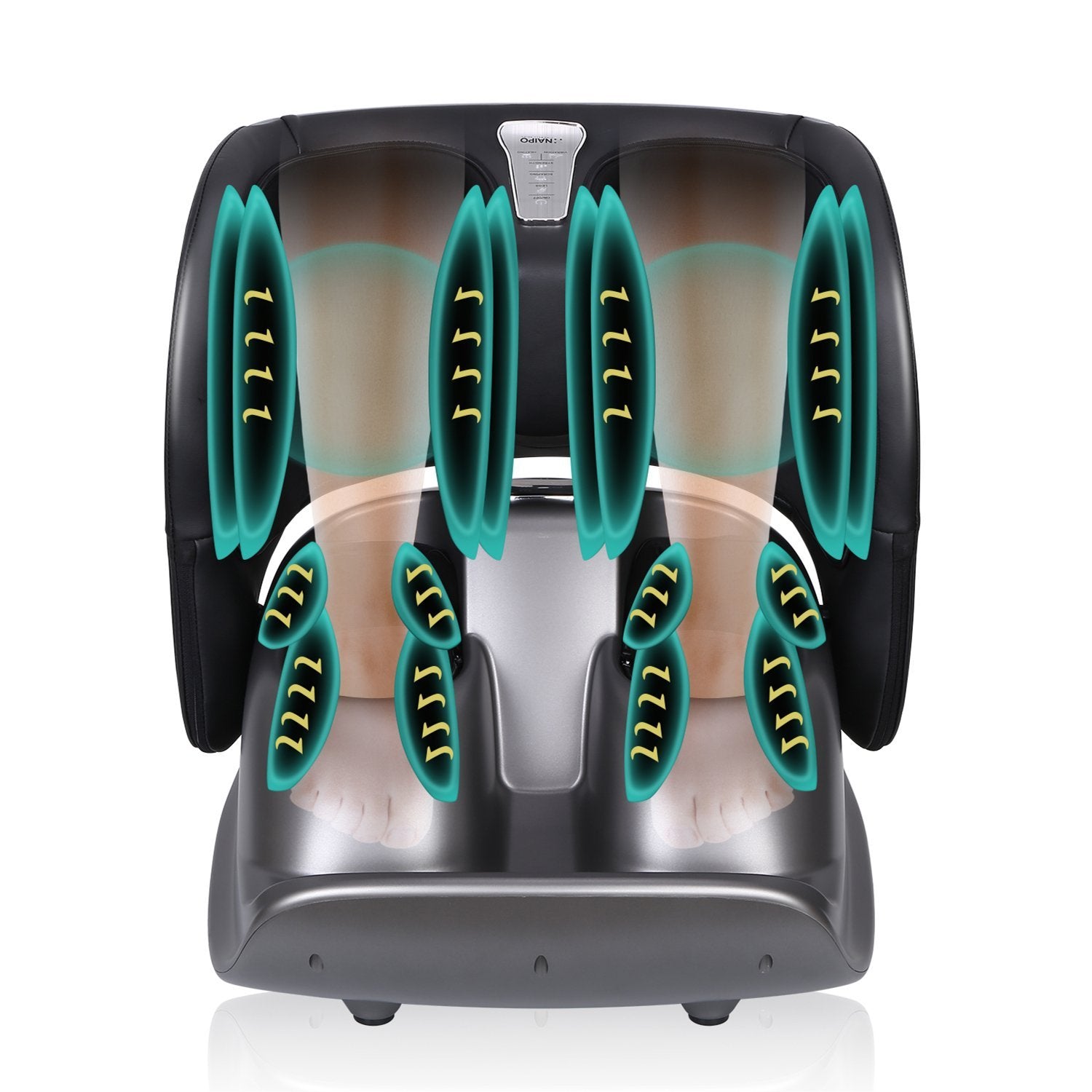 Load image into Gallery viewer, Naipo 2-in-1 Luxury Foldable Foot &amp; Calf Massager - NAIPO

