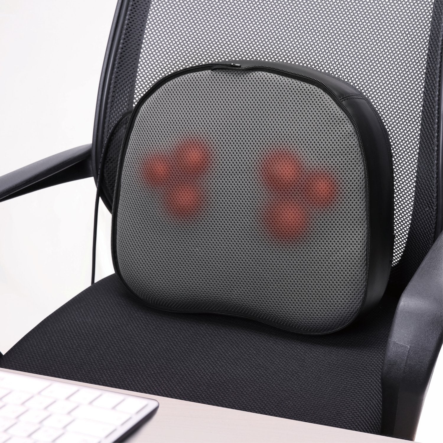 Naipo Foot & Back Massager with Heat Shiatsu Back Massager Deep Kneading and Vibrating - NAIPO