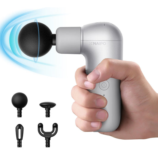 NAIPO Mini Massage Gun Deep Tissue Back Massager USB Charging Gift Idea for Women&Men - NAIPO