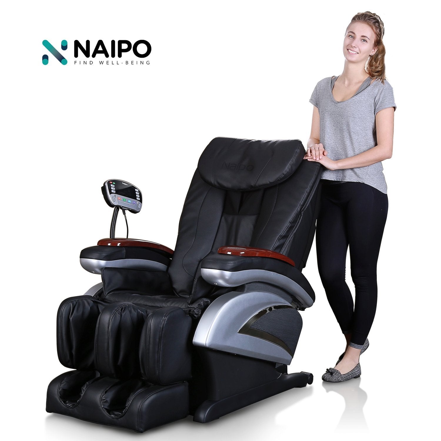 Load image into Gallery viewer, Naipo Shiatsu Massage Chair for Full Body Massage - NAIPO
