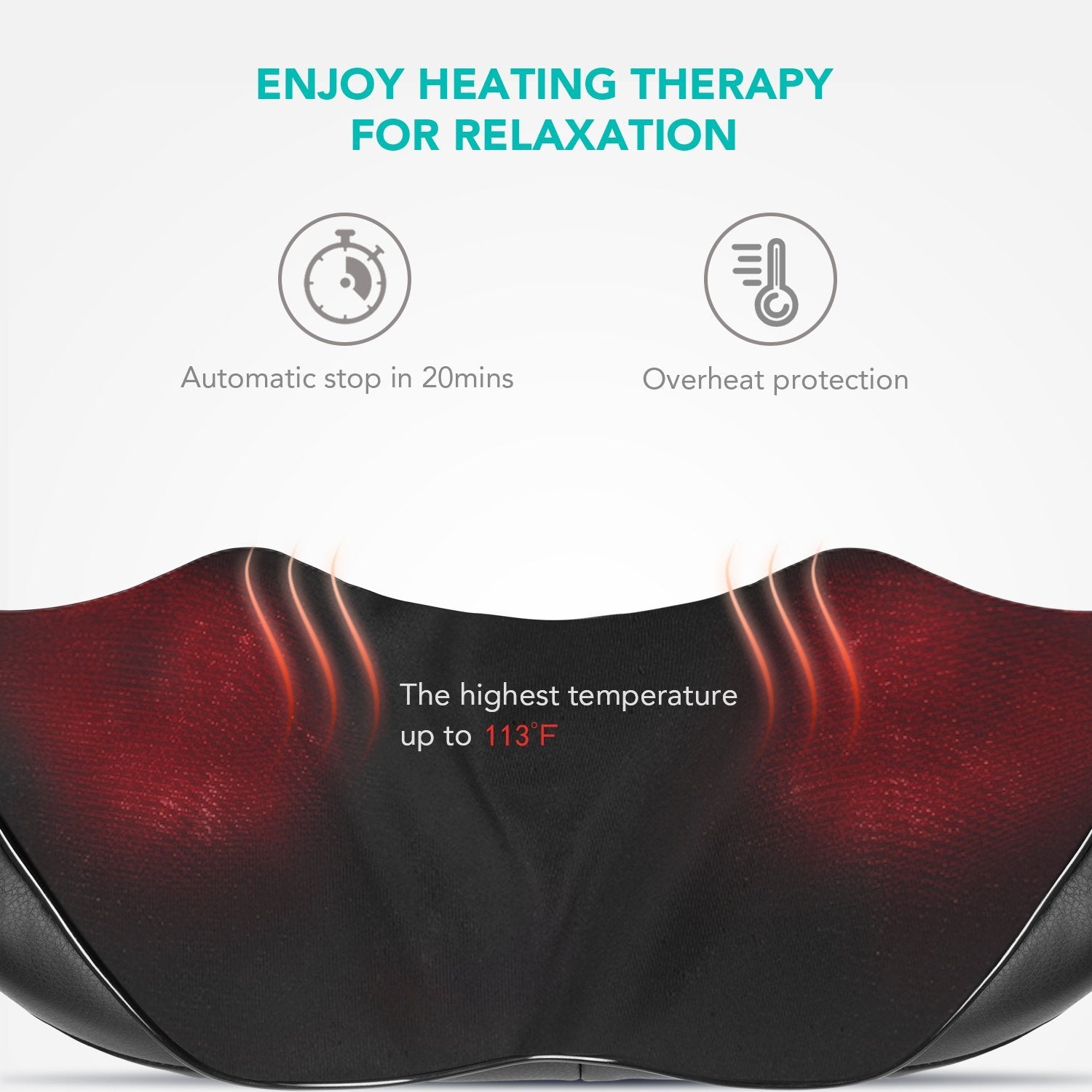 Load image into Gallery viewer, Naipo Shoulder &amp; Neck Massager with Shiatsu Kneading Massage and Heat - NAIPO
